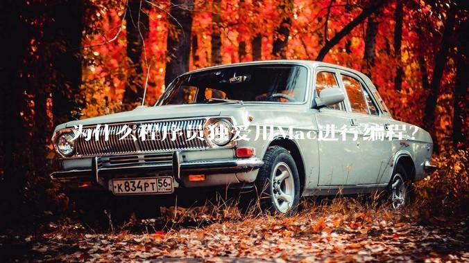 为什么程序员独爱用Mac进行编程？