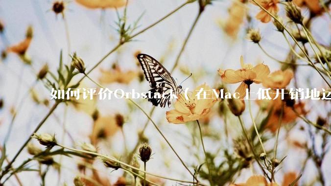 如何评价Orbstack（在Mac上低开销地运行容器和Linux）？