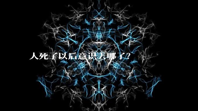 人死了以后意识去哪了？